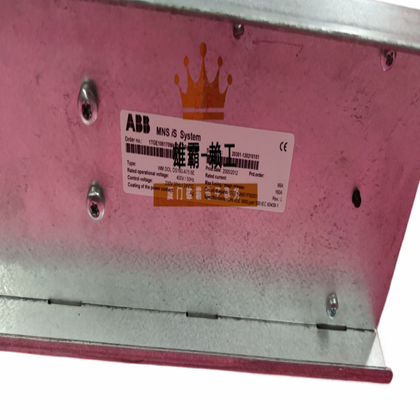 ABB 1TGE106170M4200工业机器人模拟量输入输出模块