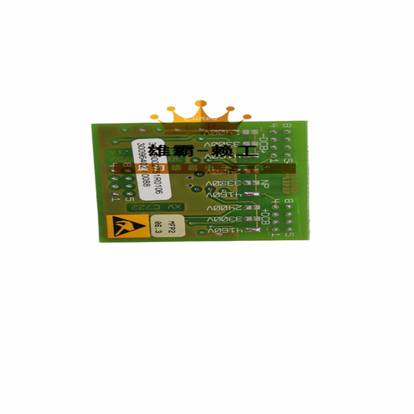 ABB 3BHB002751R0106 电源控制板模块中央控制处理单元
