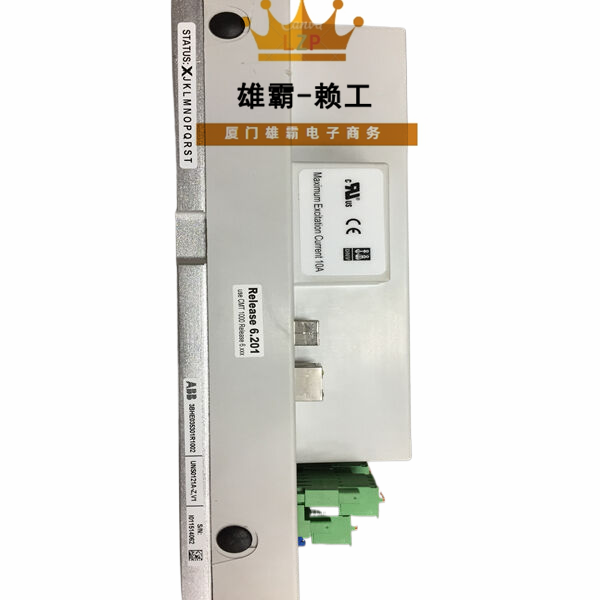 3BHE035301R1002 ABB嵌入式励磁卡件